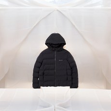[ALL 정품] 스노우피크 SNOWPEAK 프로 가로퀼팅 후드 미들 다운 자켓 Black S23WMTDJ32 BK