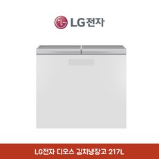 LG전자 디오스 김치톡톡 뚜껑형 김치냉장고 217L 에너지효율 1등급