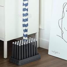 가정용 플라스틱 현관 슬림 우산 꽂이 우산통 집들이선물 우산받침대 우산정리함 우산정리대 우산정리, 1개
