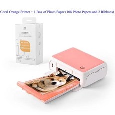 미니 잉크리스 가정용 소형 휴대폰 6 인치 사진 인쇄 무선 와이파이 CP4000L, Printer Photo Paper