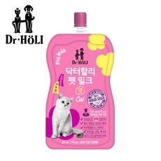 닥터할리 저지방 펫밀크200ml 캣(고양이용) 10개, 10팩