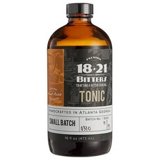 18.21 비터스 스몰 배치 토닉 농축 시럽 18.24 Bitters Small Batch Tonic Concentrated Syrup, 1개, 473ml - 스몰배치