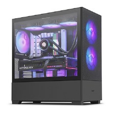 DARKFLASH DF5000-BS MESH ARGB 강화유리 블랙