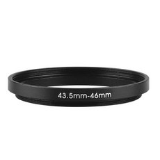 호환용 카메라 렌즈 필터 어댑터 링 스텝 업/다운 금속 43.5mm-46 49 52 55mm UV ND CPL 후드 등, 1개, 04 43.5mm -55mm