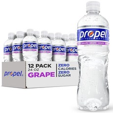 Propel 포도 750ml(24FL oz) (12개 팩), Propel, 포도, 750ml(24FL oz) (12, 12개, 750ml