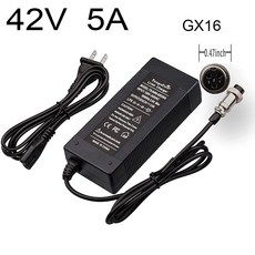 호버보드 리튬 모드 에어휠 전원 충전기 젯슨 레이저 전기 E200 Hover Bo 42V 2A 5A 10S 36 V Gotrax, 42V 5A+미국, 01 42V 5A