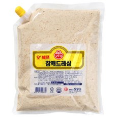 오뚜기 오쉐프 참깨드레싱 1kg, 5개