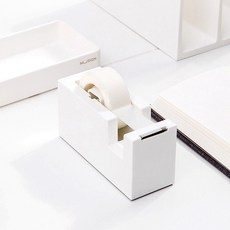 NUSIGN ABS 테이프 디스펜서 NS121 컷터기 캇타기, 블루