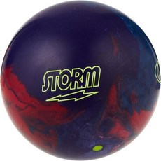 스톰 페이즈 II 볼링공, 15 lb, Red/Blue/Purple, Bowling Ball, 15 lb, 1개