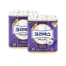 크리넥스3겹 데코소프트33MX24롤X2팩, 상세페이지 참조, 상세페이지 참조, 상세페이지 참조