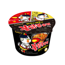 삼양 불닭볶음면 큰컵 105g, 3개