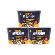 통밀당곤약라면