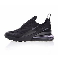 여성용스니커즈 Air Max270여성신발 올블랙 에어쿠션 운동화 진동방지 러닝화 남성용신발 AH8050