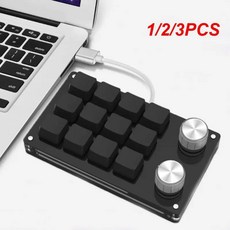 키 스위치 드로잉 1 3 개 핫 미니 키보드 기계식 커스텀 12 키보드 개 휴대용 게이밍 개 프로그래밍 매크로 2 스왑 노브 2