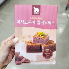 곰표 자색고구마 찰케익믹스 400G x 2개