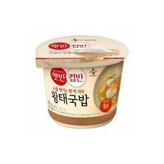 햇반 컵반황태국밥170G X7 170g 7개, 170g