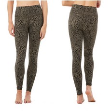 ALOYOGA 레오파드 하이웨스트 요가 긴바지 HIGHWAISTVAPORLEOPARDLEGGING