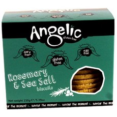 Angelic Gluten Free-로즈마리 & 바다 소금 풍미 비스킷-150g