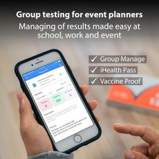 자가검진키트 iHealth 코로나19 항원 신속 테스트 1팩 총 5개 FDA EUA 승인 OTC 재택 자가 비침습적 비강 면봉으로 15분 만에 결과 사용하기 쉽고 불편함 없음, 1개