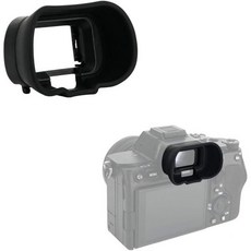 Sony A6700 카메라를 Kiwifotos FDAEP20 소프트 롱 아이컵 뷰파인더 접안렌즈 아이컵을 대체 시야와 보호를 위해 향상된 깊이, Sony FDA-EP19 Replacement, 1개