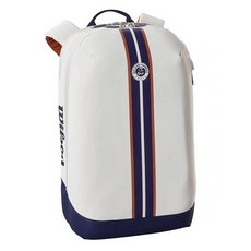 윌슨 WILSON 2023년 롤랑가로스 슈퍼투어 프랑스 오픈 테니스 라켓 가방 2팩 대용량 프로 배드민턴 가방 남녀, 흰색