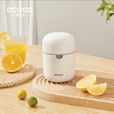 ecoco수동 착즙기 과일 야채 즙짜기 오렌지 레몬등 휴대용, 1개, 470ml, 화이트