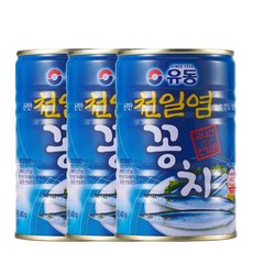 유동 천일염 꽁치 400g x3개, 3개