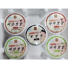 명품 선물세트 매콤한 젓갈세트 5종, 300g, 5개