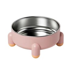 리염 문화 반려묘 그릇 강아지 그릇 반려동물 식기, 핑크색, 네 발 모양