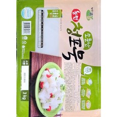 청포묵 농민식품 통 3kg/ea, 1개, 3L