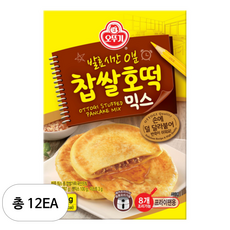 오뚜기 찹쌀호떡 믹스, 400g, 12개