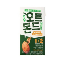 롯데칠성 오트몬드 190ml 24팩 저당 저칼로리, 24개