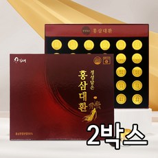 김소형 정성담은 홍삼대환/홍삼환, 2박스