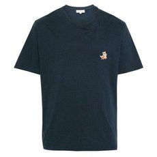 [메종키츠네] 24SS MM00125KJ0008 P476 스피디 폭스 패치 반팔티