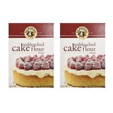 King Arthur Unbleached Cake Flour 킹아더 언블리치트 케이크 플로어 박력분 32oz(907g) 2팩, 907g, 2개