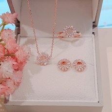 골든듀귀걸이반지세트