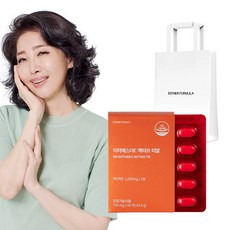 여에스더 비타민C 액티브 티알 1000mg (+본사 정품 쇼핑백), 60정, 1박스