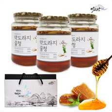 이고장식품 약도라지꿀청, 500ml, 3개