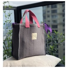 누빔 퀼팅 퀼트 바구니 토트 크로스 숄더 백