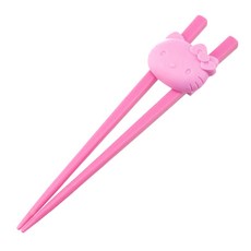 헬로키티 핑크 연습용 논슬립 젓가락 16.5CM, 1개