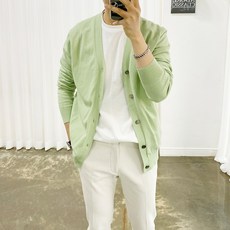 남성니트가디건