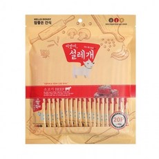 D17 애견간식 이맛이 설레개 소고기(눈건강) 20p, 1, 본상품선택 - 이맛이설레개