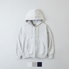 스파오 남여공용 프렌치테리 루즈핏 투웨이 후드집업기모1101