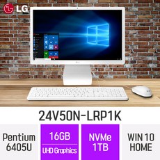LG 일체형PC 24V50N-LRP1K, 포함, RAM 16GB + NVME 1B