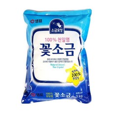 소금요정 샘표 소금요정 꽃소금 호주천일염 3kg x 2개