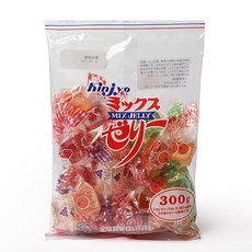 일본 믹스 젤리 300g / 시장젤리, 1개