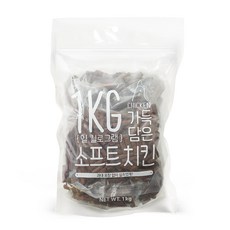 슈퍼츄 일 킬로그램 가득담은 소프트 져키 1kg, 닭고기맛, 1개