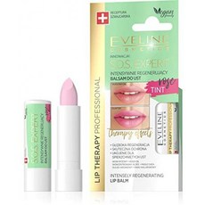 Eveline LIP THERAPY S.O.S. 로즈 틴트가 함유 된 엑스퍼트 인텐 슬리 리 제너 레이팅 립밤, 1, 단일옵션