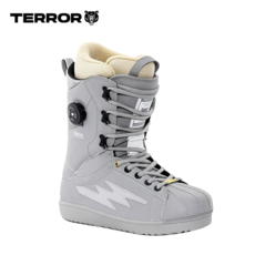 PRIME 스노우보드 S4 스키 부츠, TERROR신상품그레이, 1개