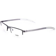 LUFF Half-rimless Pure Titanium Eyewear LUFF Mens Business Glasses